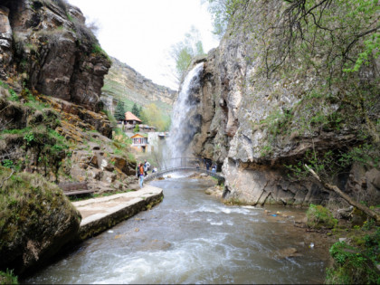 Foto: andere plätze, Honig-Wasserfälle, Kislowodsk