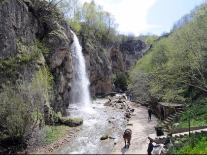 Foto: andere plätze, Honig-Wasserfälle, Kislowodsk