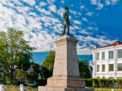 Foto: parks und unterhaltungsorte, andere plätze, Peters-Park, Arkhangelsk