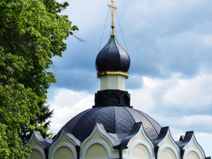 Foto: architektonische monumente, tempel und kultstätten, kathedralen und kirchen, andere plätze, Epiphanienkirche, Swenigorod