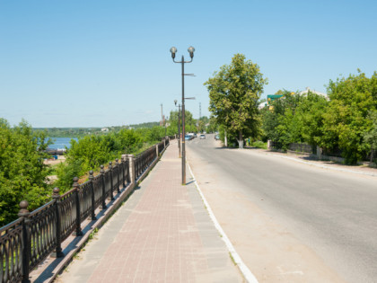 Foto: architektonische monumente, andere plätze, Oka-Uferpromenade, Kassimow