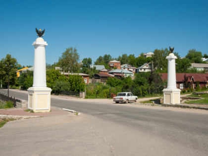 Foto: architektonische monumente, andere plätze, Oka-Uferpromenade, Kassimow