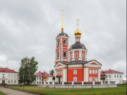 Foto: architektonische monumente, tempel und kultstätten, kloster, andere plätze, Sergius-Dreifaltigkeits-Kloster, Rostow Weliki