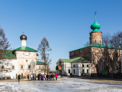 Foto: architektonische monumente, tempel und kultstätten, kloster, andere plätze, Boris-und-Gleb-Kloster, Rostow Weliki