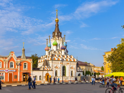 Foto: architektonische monumente, tempel und kultstätten, kathedralen und kirchen, andere plätze, Kirche der Gottesmutter Lindere meinen Kummer, Saratow