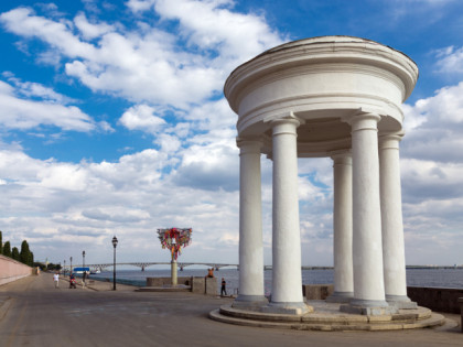Foto: architektonische monumente, andere plätze, Kosmonauten-Promenade, Saratow