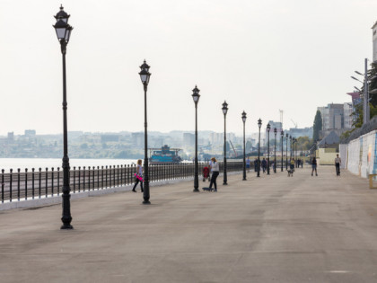 Foto: architektonische monumente, andere plätze, Kosmonauten-Promenade, Saratow