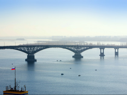 Foto: andere plätze, Brücke Saratow-Engels, Saratow