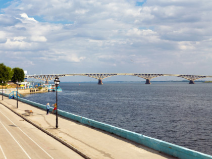 Foto: andere plätze, Brücke Saratow-Engels, Saratow