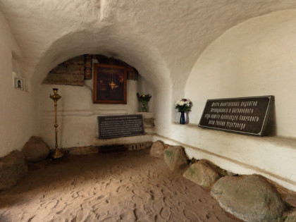 Foto: architektonische monumente, tempel und kultstätten, kloster, andere plätze, Alexander-Swirski-Dreifaltigkeitskloster, Staraja Ladoga