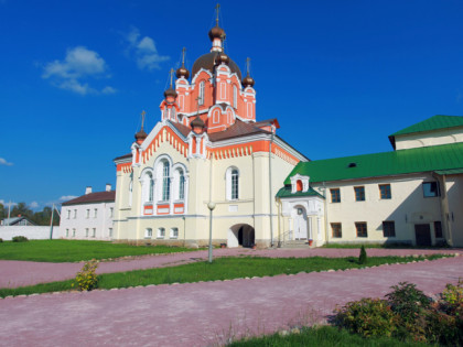 Foto: architektonische monumente, tempel und kultstätten, kloster, andere plätze, Tichwiner Kloster, Tichwin