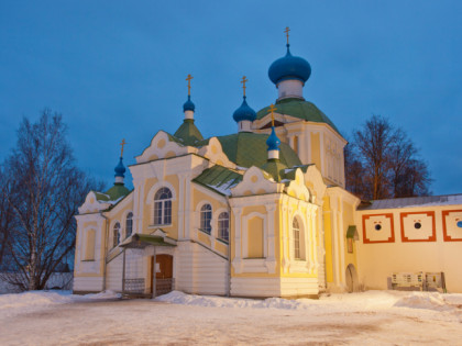 Foto: architektonische monumente, tempel und kultstätten, kloster, andere plätze, Tichwiner Kloster, Tichwin