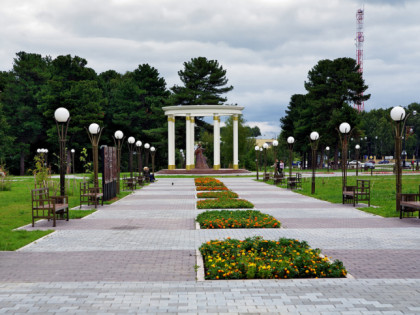 Foto: architektonische monumente,  Denkmal für die Ehefrauen der Dekabristen, Tobolsk