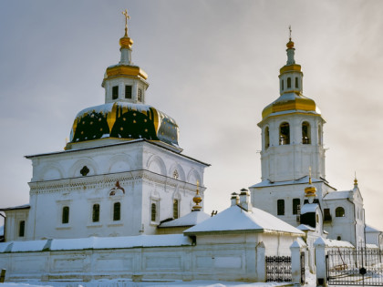 Foto: architektonische monumente, tempel und kultstätten, kloster, andere plätze,  Kloster der Muttergottes vom Zeichen, Tobolsk