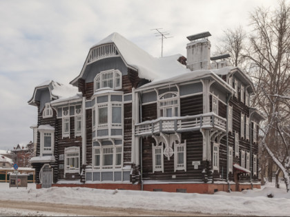 Foto: architektonische monumente, museen und ausstellungen, Tatarskaja Sloboda, Tomsk