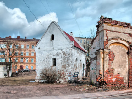 Foto: architektonische monumente, andere plätze, Haus der Kaufmanngilde, Wyborg