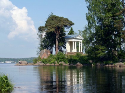 Foto: parks und unterhaltungsorte, Park Monrepos, Wyborg