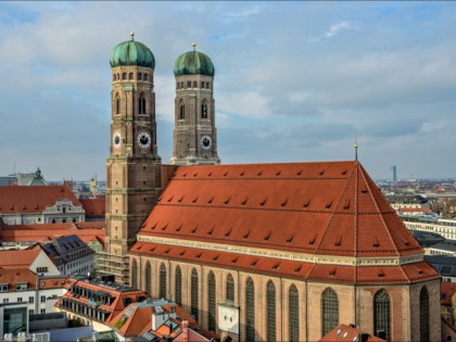 Foto: architektonische monumente, Frauenkirche, Bayern