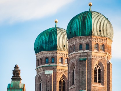 Foto: architektonische monumente, Frauenkirche, Bayern