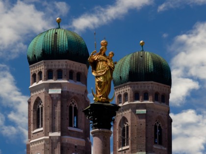 Foto: architektonische monumente, Frauenkirche, Bayern