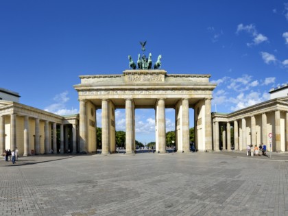 Foto: architektonische monumente, Brandenburger Tor, Berlin