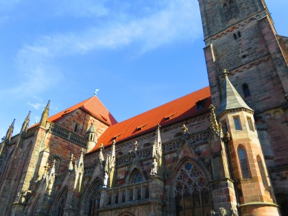Foto: architektonische monumente, Sebalduskirche und Lorenzkirche, Bayern