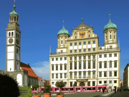 Foto: architektonische monumente, Perlachturm, Bayern