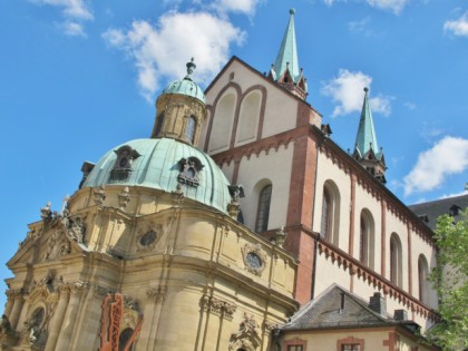 Foto: architektonische monumente, Würzburger Dom, Bayern