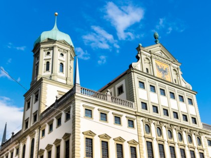 Foto: architektonische monumente, Augsburger Rathaus, Bayern