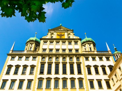 Foto: architektonische monumente, Augsburger Rathaus, Bayern