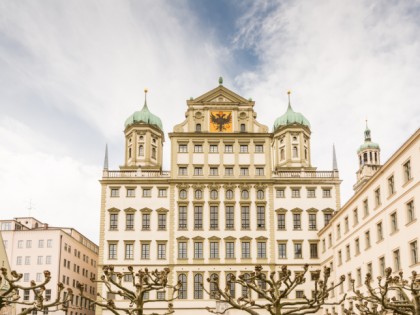 Foto: architektonische monumente, Augsburger Rathaus, Bayern