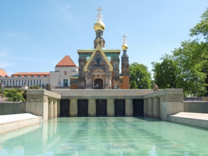 Foto: architektonische monumente, Russische Orthodoxe Kirche der hl. Maria Magdalena, Hessen