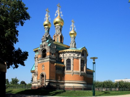Foto: architektonische monumente, Russische Orthodoxe Kirche der hl. Maria Magdalena, Hessen