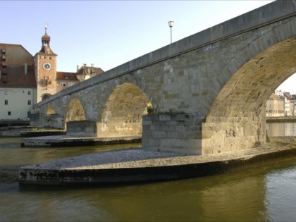 Foto: andere plätze, Die Steinerne Brücke, Bayern