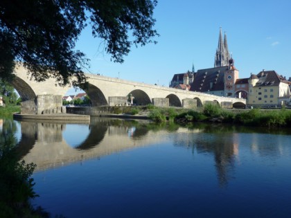 Foto: andere plätze, Die Steinerne Brücke, Bayern