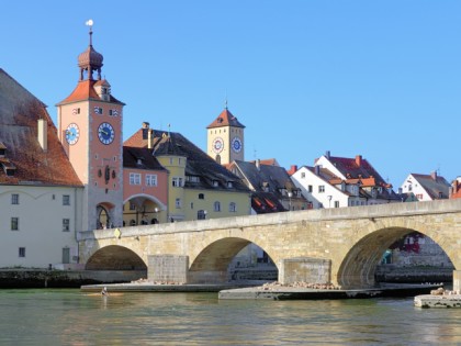 Foto: andere plätze, Die Steinerne Brücke, Bayern