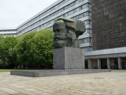 Foto: architektonische monumente, Karl Marx Monument, Sachsen