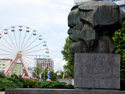 Foto: architektonische monumente, Karl Marx Monument, Sachsen