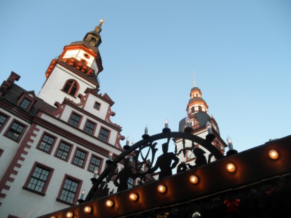 Foto: architektonische monumente, Altes Rathaus, Neues Rathaus, Sachsen