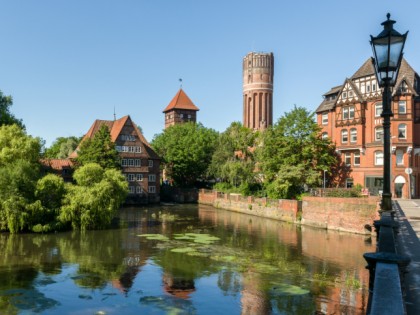 Foto: architektonische monumente, Ratswasserkunst und Wasserturm, Niedersachsen