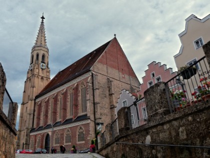 Foto: architektonische monumente, Neuötting - Stadtpfarrkirche St. Nikolaus, Bayern