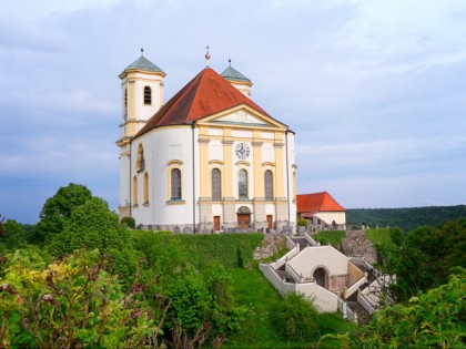 Foto: architektonische monumente, Wallfahrtskirche Marienberg, Bayern