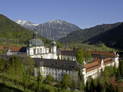 Foto: architektonische monumente, Kloster Ettal, Bayern