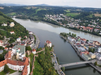 Foto: parks und unterhaltungsorte, andere plätze, Dreiflüsseeck, Bayern