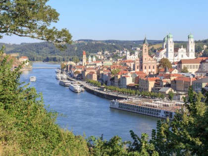 Foto: parks und unterhaltungsorte, andere plätze, Dreiflüsseeck, Bayern