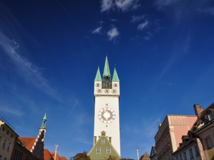 Foto: architektonische monumente, Stadtturm, Bayern