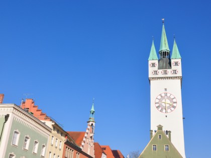 Foto: architektonische monumente, Stadtturm, Bayern