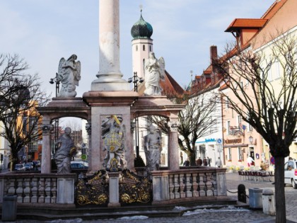 Foto: architektonische monumente, Dreifaltigkeitsäule, Bayern