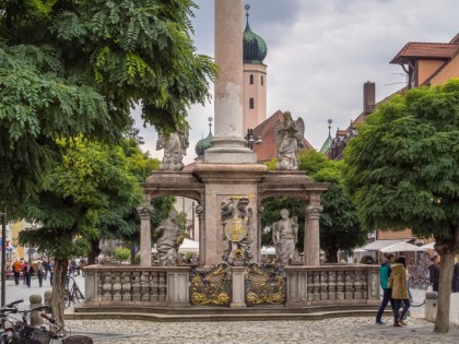 Foto: architektonische monumente, Dreifaltigkeitsäule, Bayern