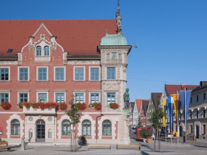 Foto: architektonische monumente, schlösser, burgen und paläste, Mindelheim, Bayern